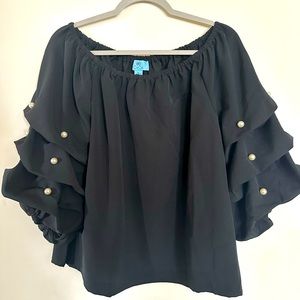 NWT Cece off shoulder top size xl